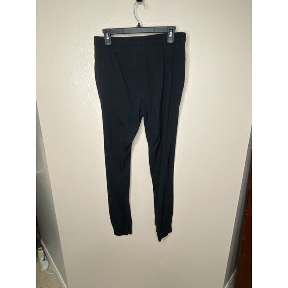 Champion Mens Black Authentic Athleticwear Joggers M 100% Cotton Lounge Pants - Picture 3 of 8